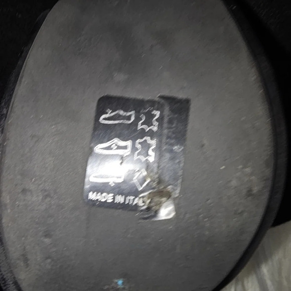 GIUSEPPE Zanotti Design black Mules heels sz 37.5 - Picture 7 of 10